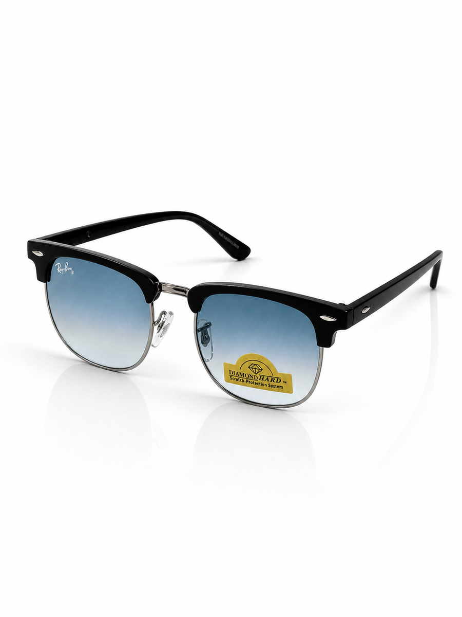 RayBan – 3016 – 51 – Black Blue –  Metal - Sunglasses – Unisex