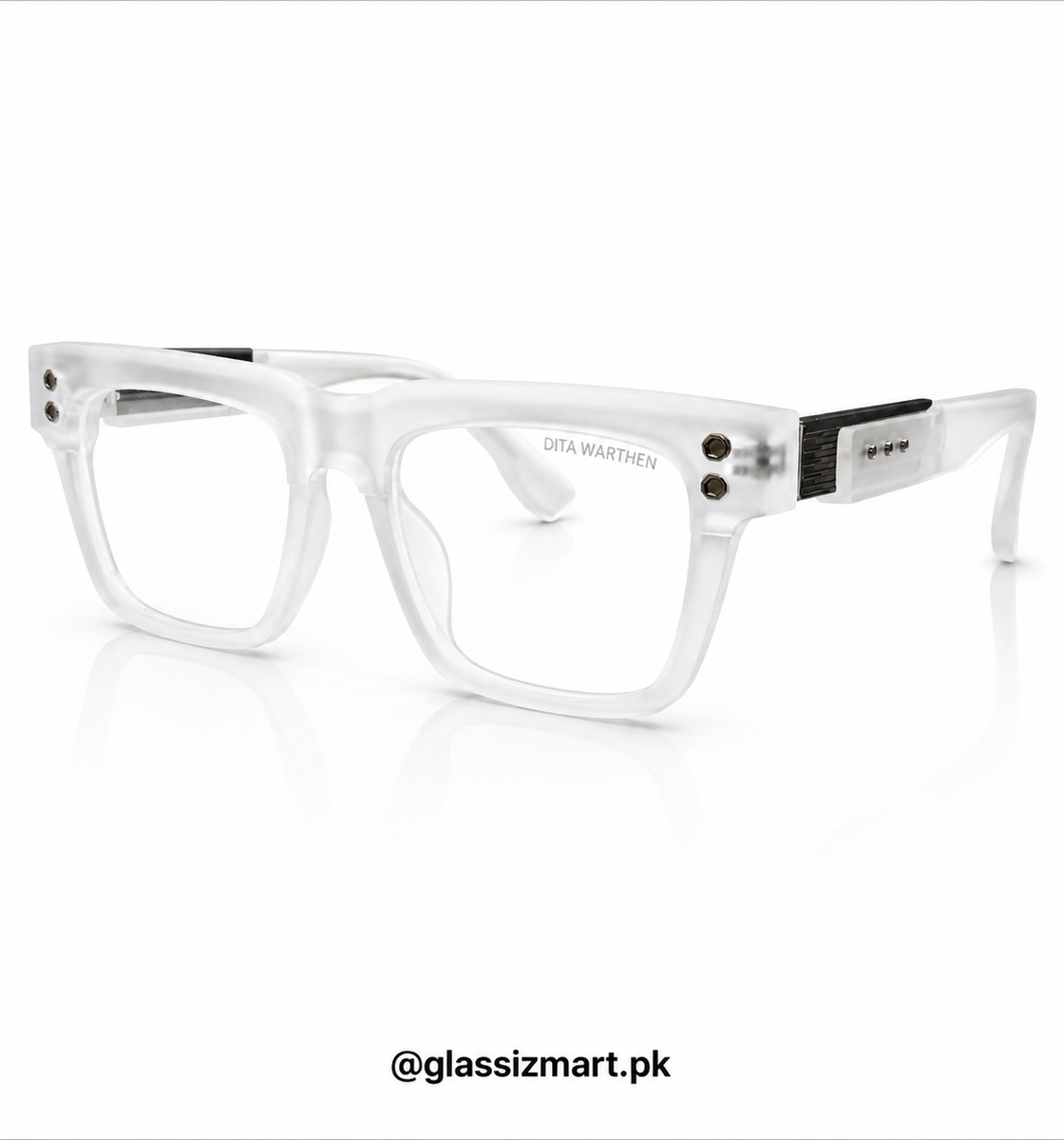 Dita – 98312 – 56 – Transparent – Acetate – Optics – Unisex