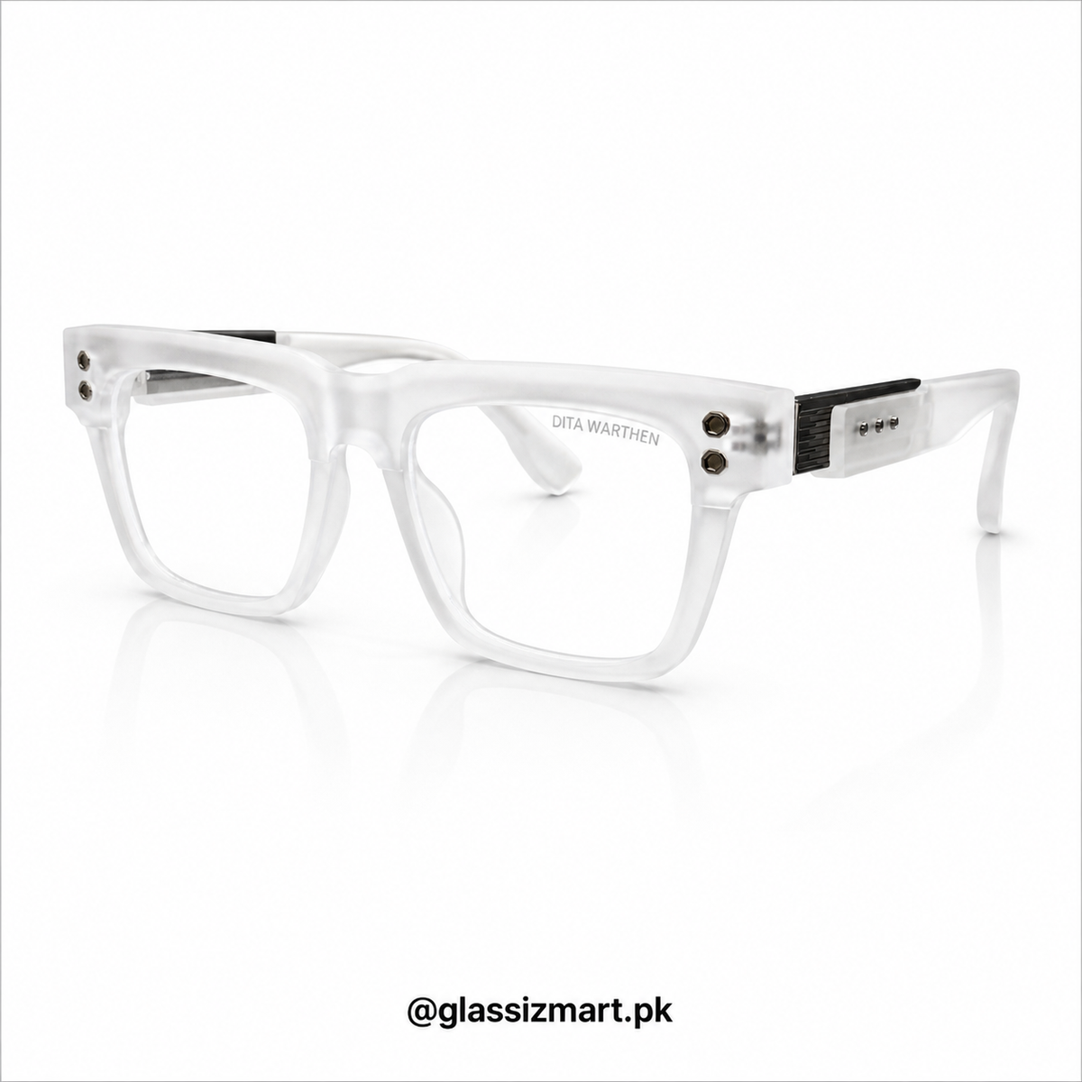 Dita – 98312 – 56 – Transparent – Acetate – Optics – Unisex