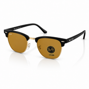 RayBan – 3016 – 51 – Golden Brown –  Metal - Sunglasses – Unisex