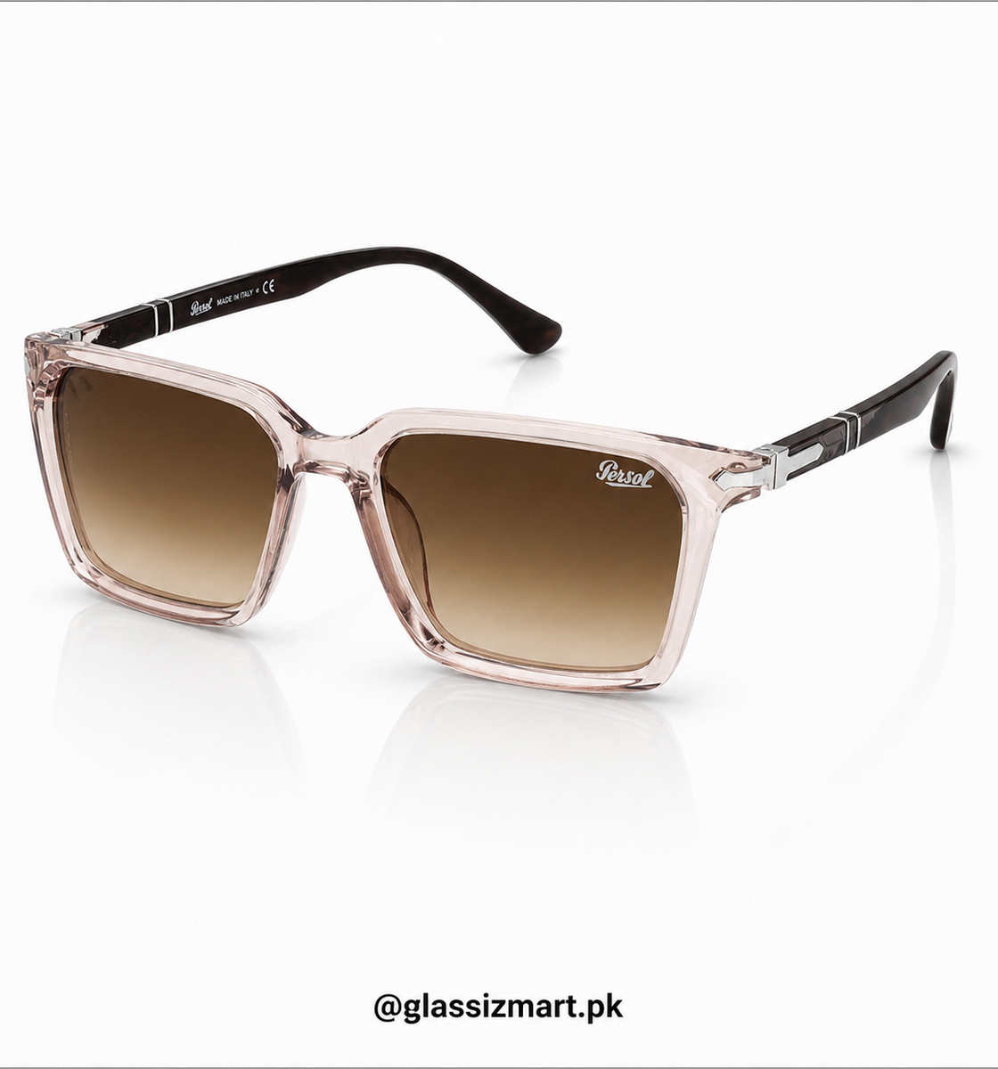 Persol – 3278 - 56 - Transparent Brown – Acetate - Sunglasses – Unisex