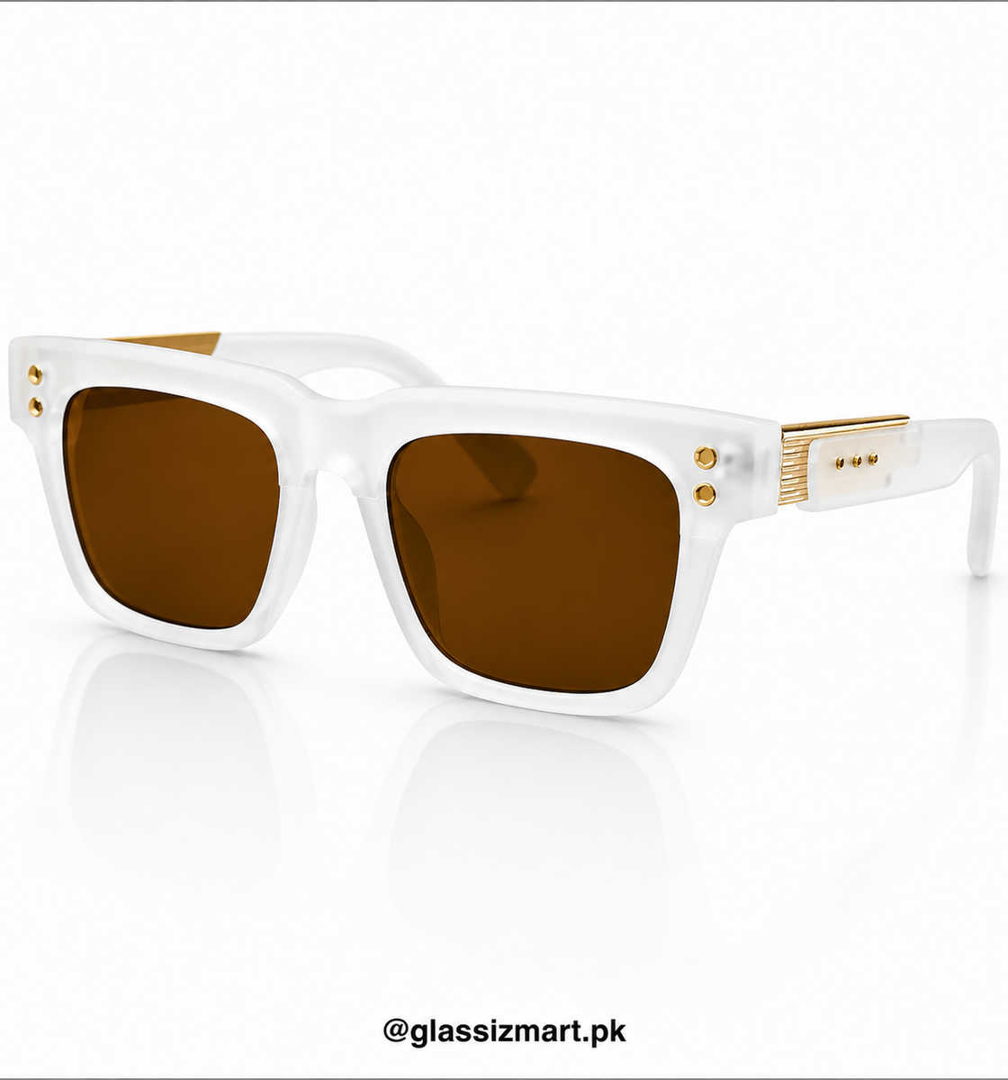 Dita – 98312 – 56 – Transparent Brown – Acetate – Sunglasses – Unisex
