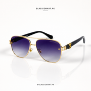 Louis Vuitton – 1708 - 58 –  Golden Black - Metal - Sunglasses – Unisex