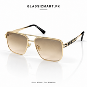 Maybach – 22157 - 62 – Golden Brown - Metal - Sunglasses – Unisex