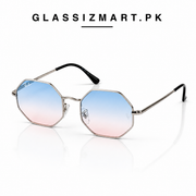 Rayban – 1972 – 55 – Silver Multi – Metal – Sunglasses – Women