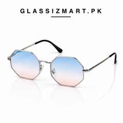 Rayban – 1972 – 55 – Silver Multi – Metal – Sunglasses – Women