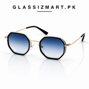 Police – 19106 – 58 – Golden Blue – Metal – Sunglasses – Unisex