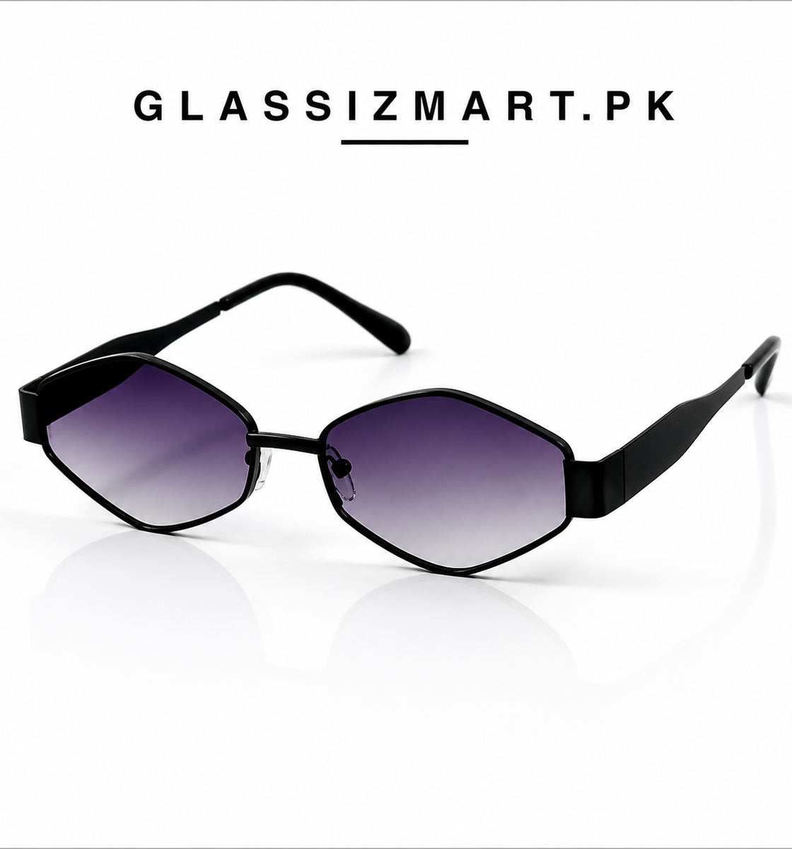 Celine – Triomphe - 55 – Black Gradient – Metal – Sunglasses - Unisex