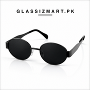 Celine – Triomphe - 55 – Black – Metal – Sunglasses - Unisex