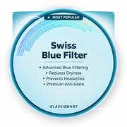 Swiss Blue Filter Lens