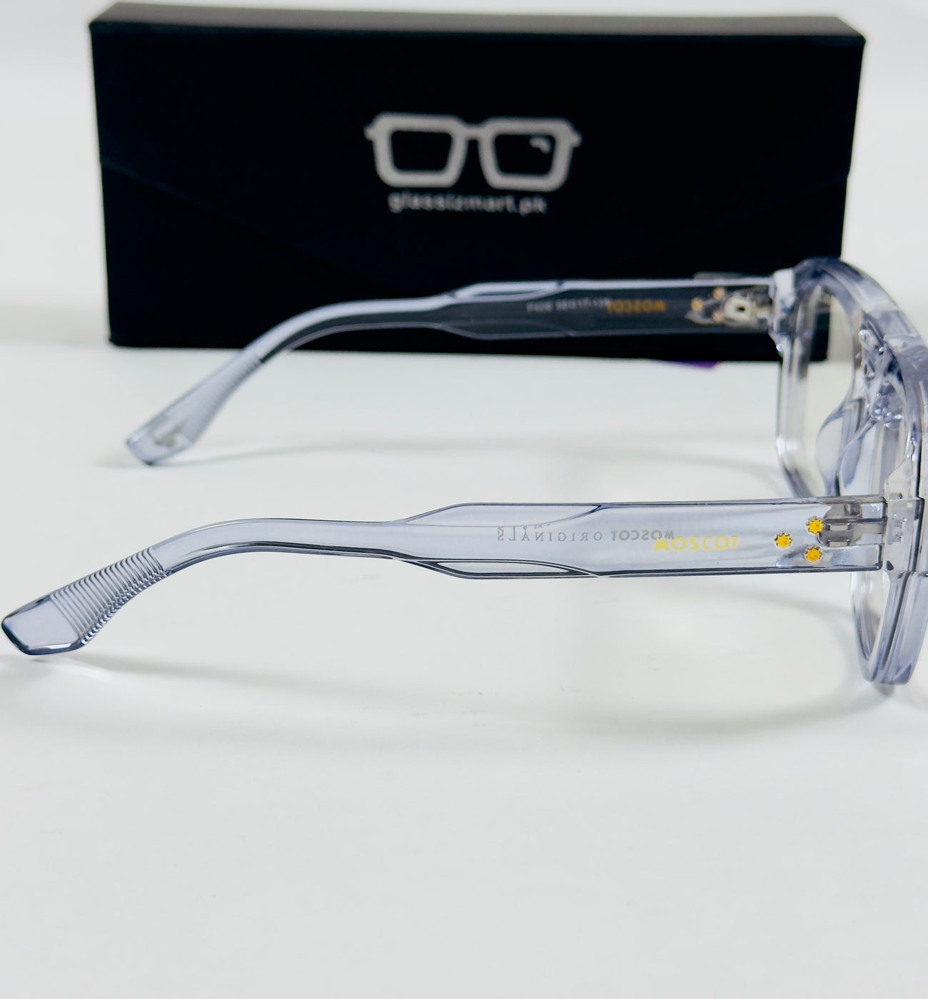 Moscot – P408 - 58 - Transparent Blue – Acetate  – Optics - Unisex (Transition)