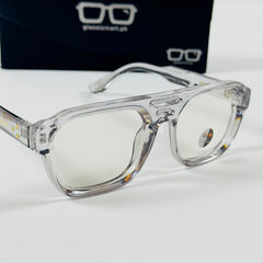 Moscot – P408 - 58 - Transparent Grey – Acetate  – Optics - Unisex (Transition)