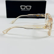 Moscot – P408 - 58 - Transparent Orange – Acetate  – Optics - Unisex (Transition)