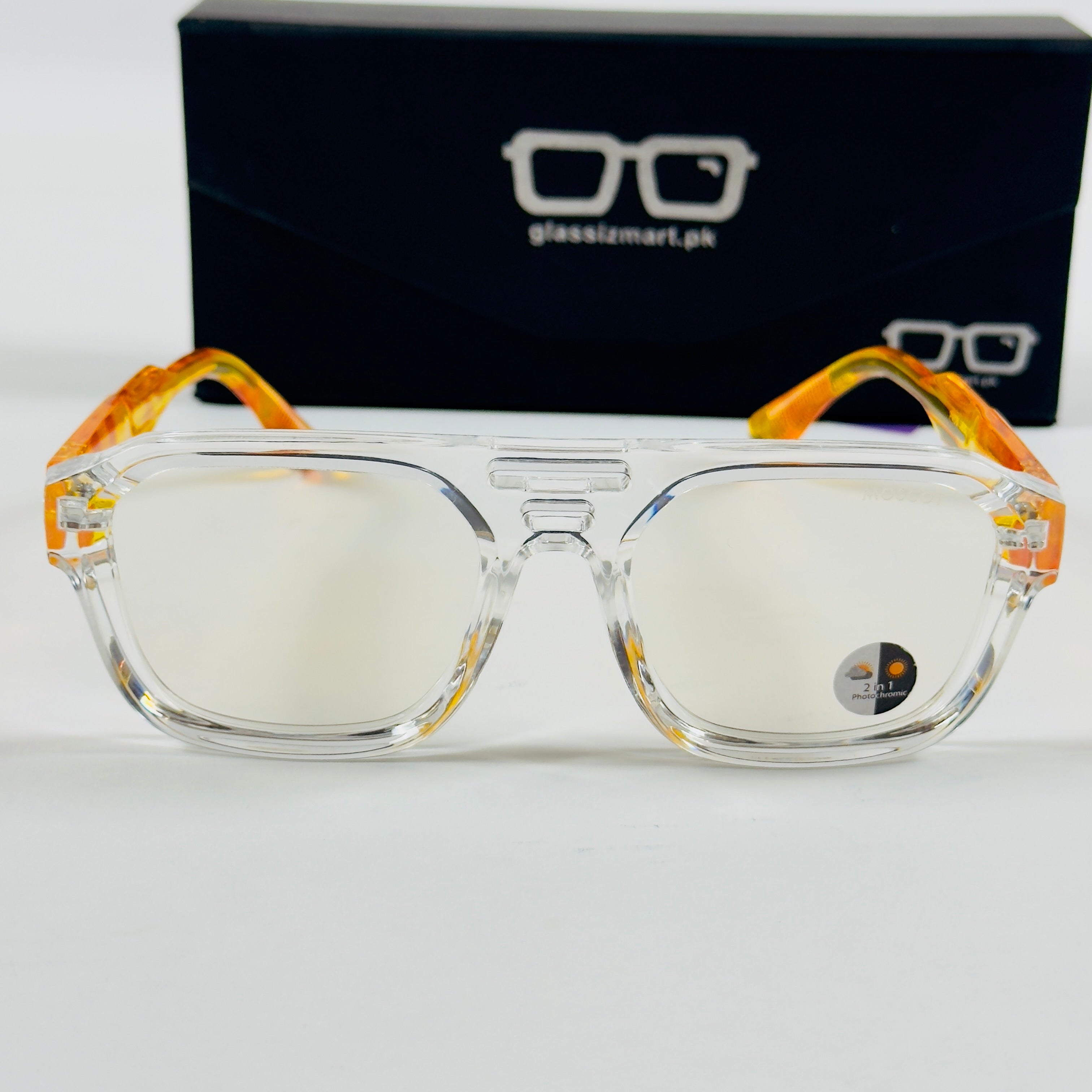 Moscot – P408 - 58 - Transparent Tortoise – Acetate  – Optics - Unisex (Transition)