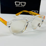 Moscot – P408 - 58 - Transparent Tortoise – Acetate  – Optics - Unisex (Transition)