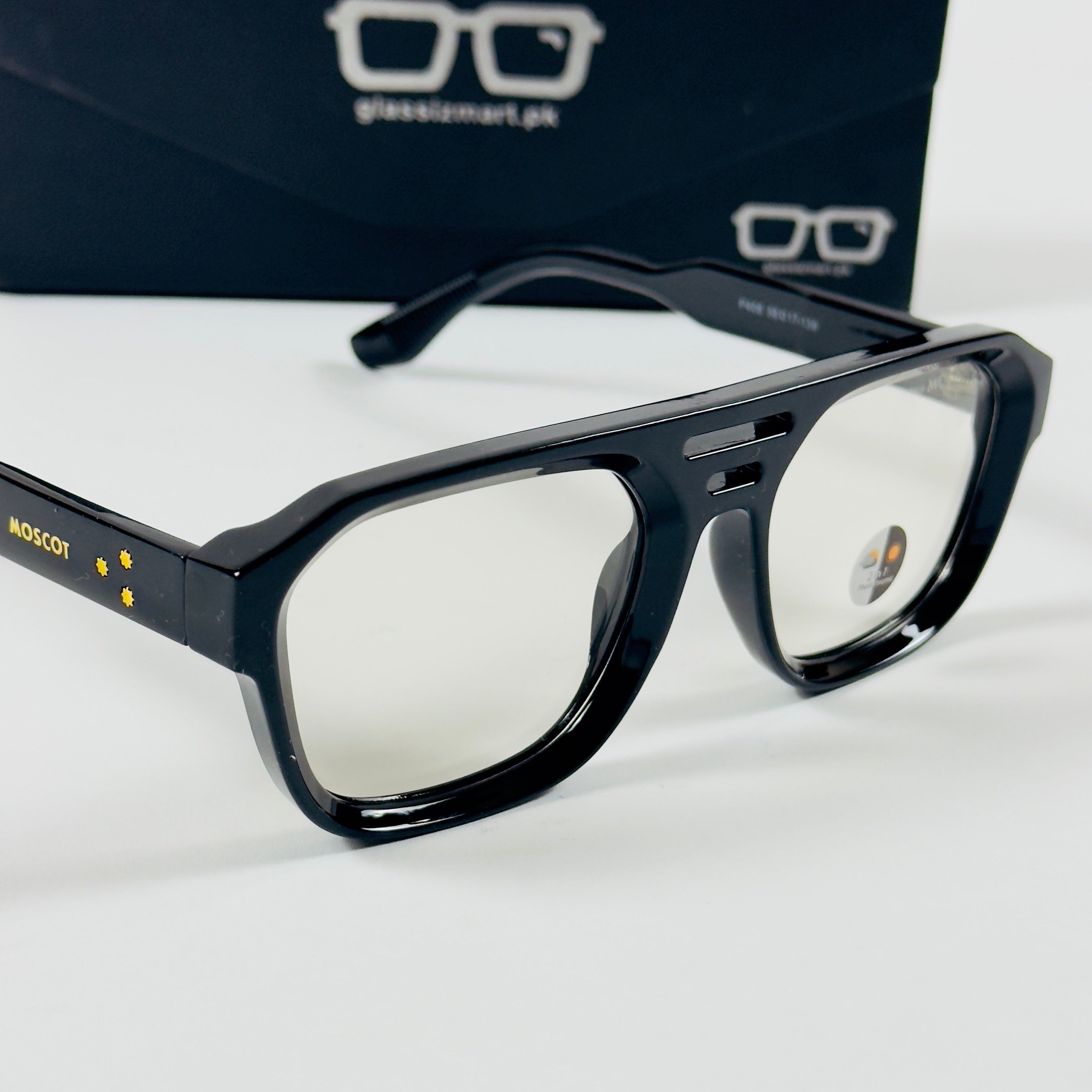 Moscot – P408 - 58 - Black – Acetate  – Optics - Unisex (Transition)