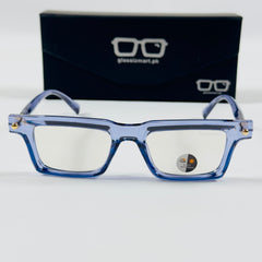 Moscot – P349 - 49 - Transparent Blue – Acetate – Optics - Unisex (Transition)