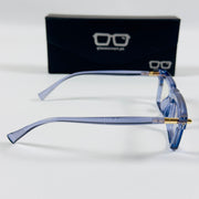 Moscot – P349 - 49 - Transparent Blue – Acetate – Optics - Unisex (Transition)
