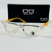Moscot – P349 - 49 - Transparent Tortoise – Acetate – Optics - Unisex (Transition)