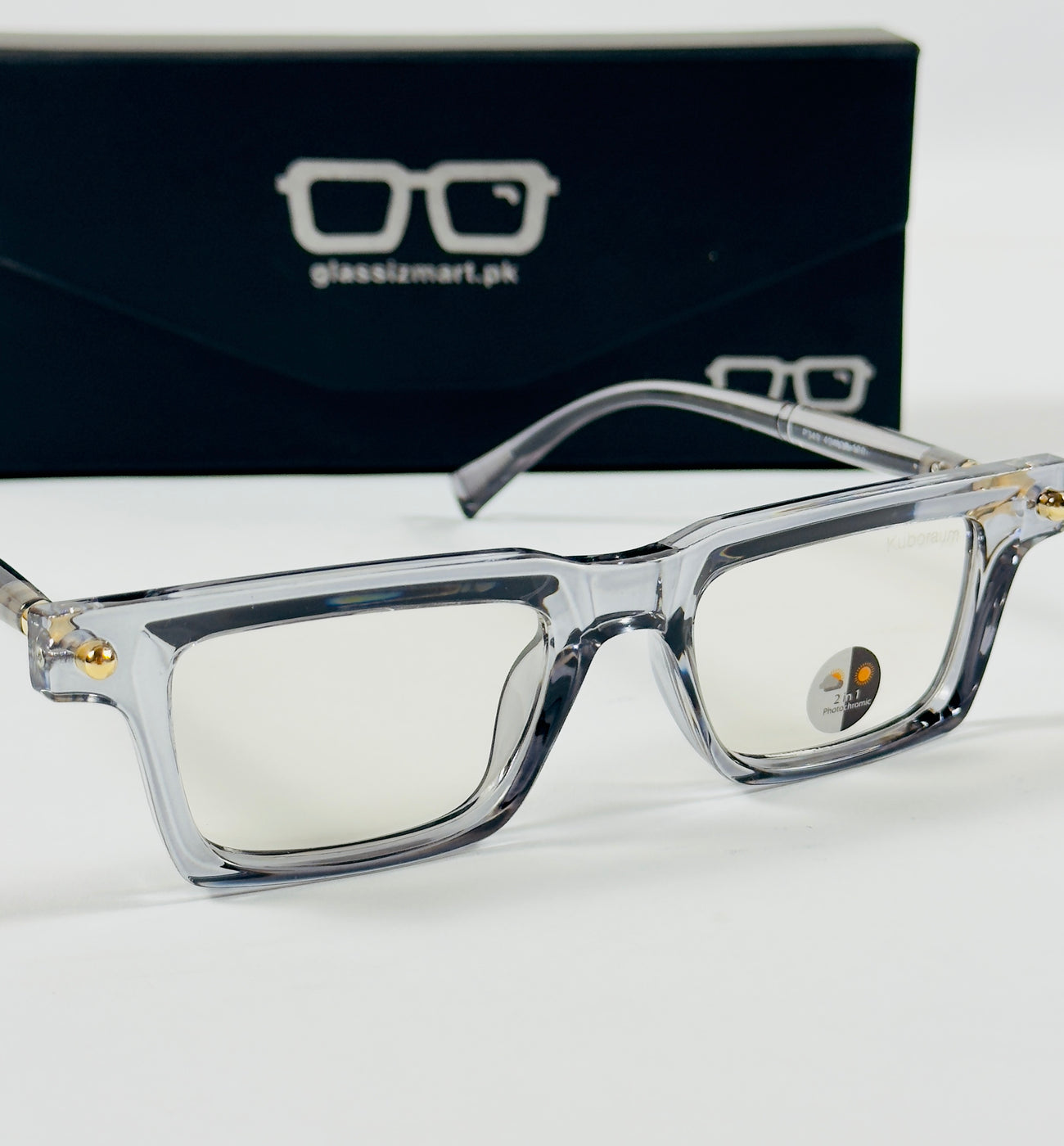 Moscot – P349 - 49 - Transparent Grey – Acetate – Optics - Unisex (Transition)