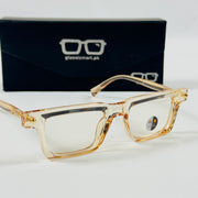 Moscot – P349 - 49 - Transparent Orange – Acetate – Optics - Unisex (Transition)