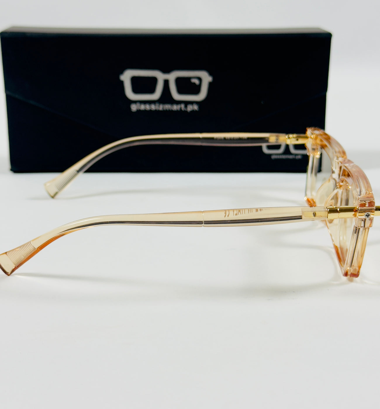 Moscot – P349 - 49 - Transparent Orange – Acetate – Optics - Unisex (Transition)