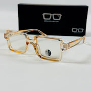 Moscot – P317 - 50 - Transparent Orange – Acetate – Optics - Unisex (Transition)