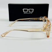 Moscot – P317 - 50 - Transparent Orange – Acetate – Optics - Unisex (Transition)