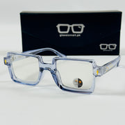 Moscot – P317 - 50 - Transparent Blue – Acetate – Optics - Unisex (Transition)