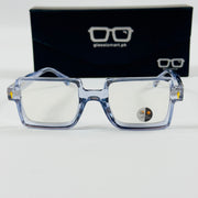 Moscot – P317 - 50 - Transparent Blue – Acetate – Optics - Unisex (Transition)
