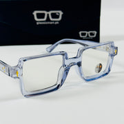 Moscot – P317 - 50 - Transparent Blue – Acetate – Optics - Unisex (Transition)