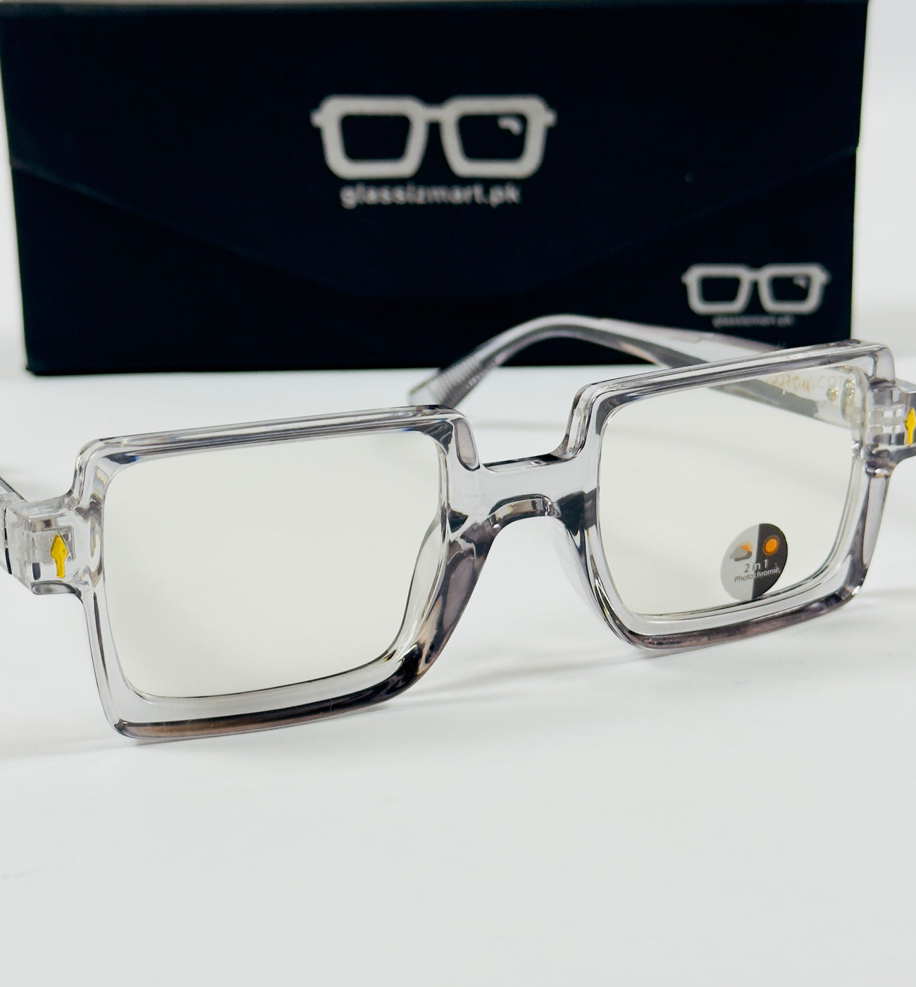 Moscot – P317 - 50 - Transparent Grey – Acetate – Optics - Unisex (Transition)