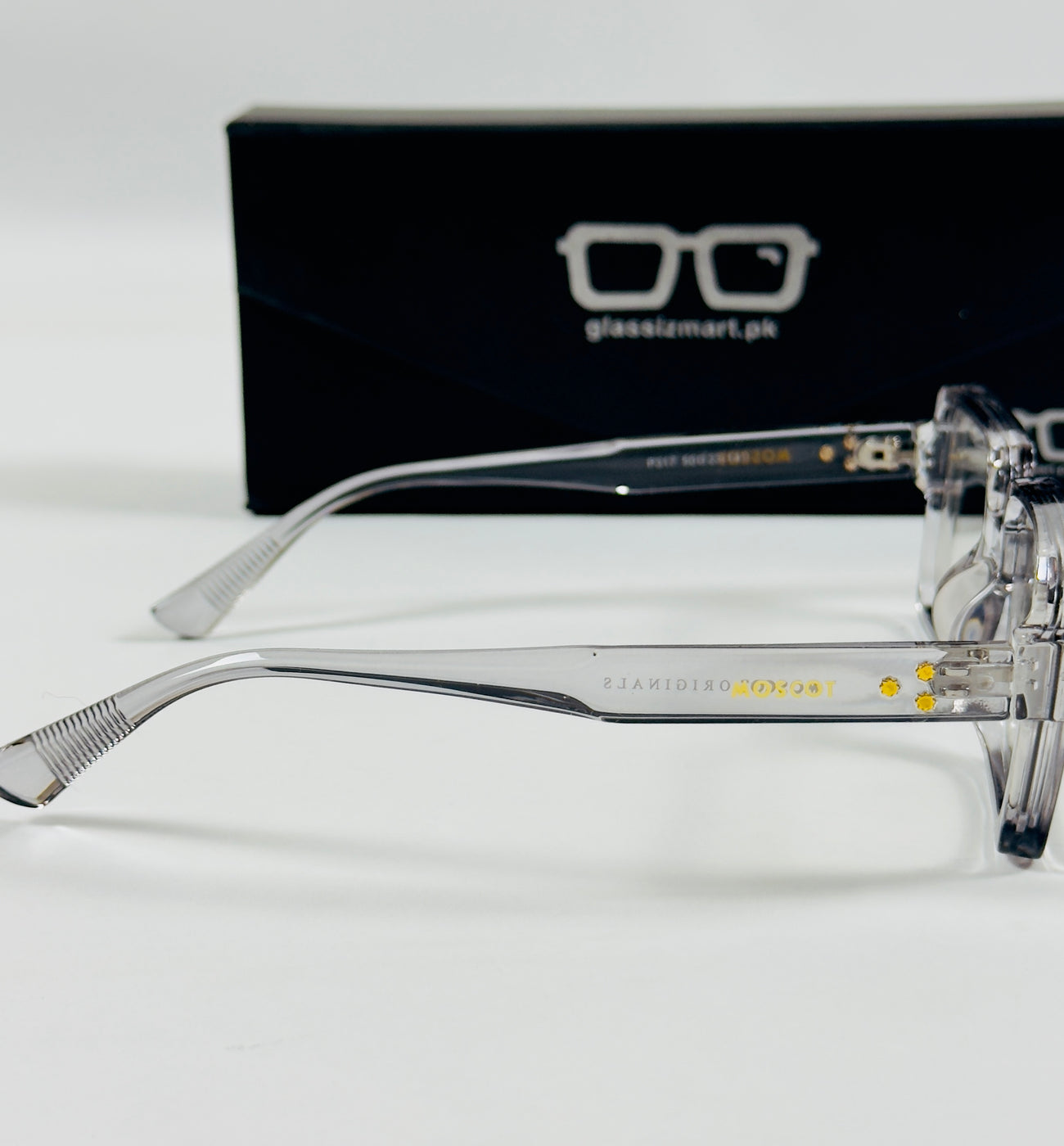 Moscot – P317 - 50 - Transparent Grey – Acetate – Optics - Unisex (Transition)