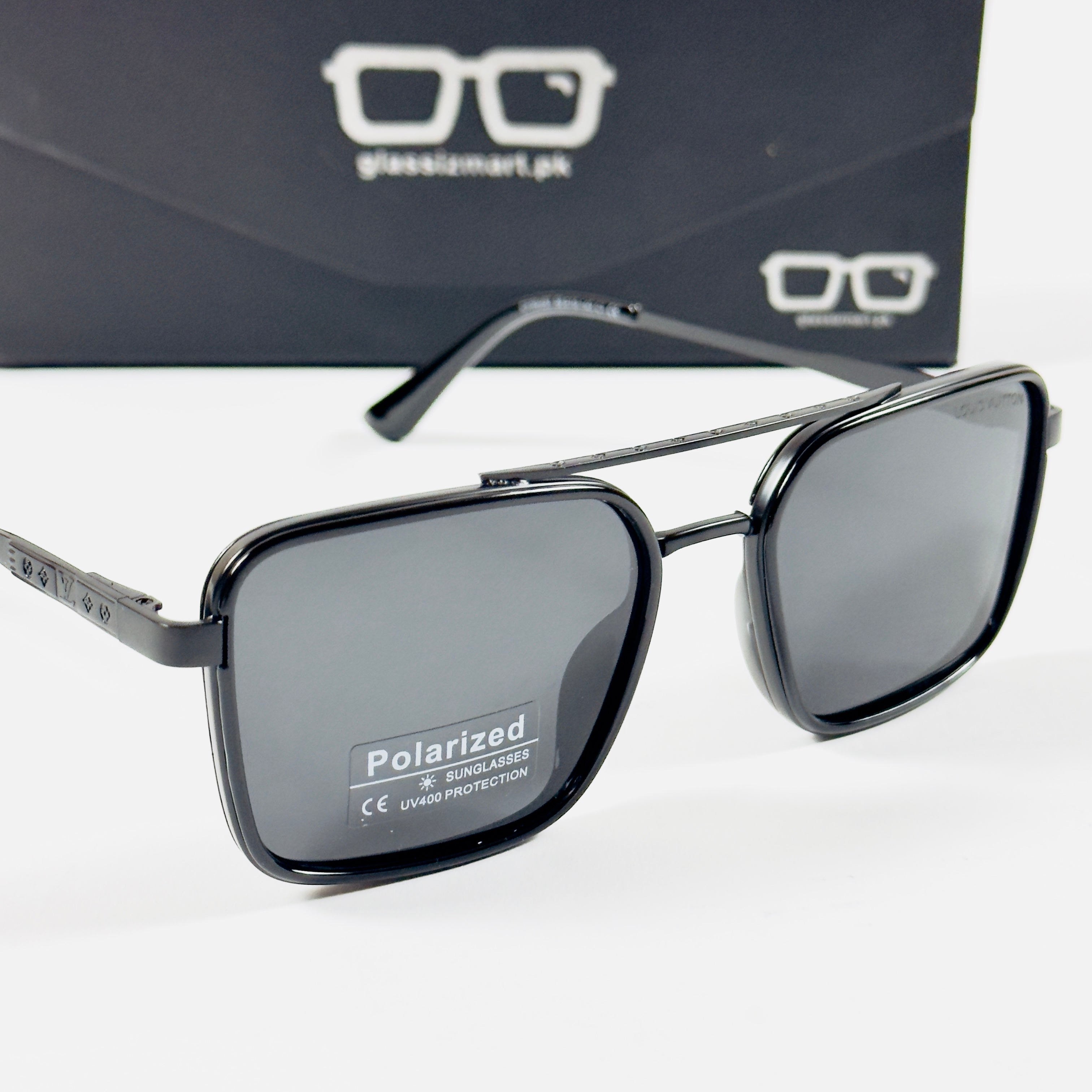 LV – 58453 – 58 – Black – Metal – Sunglasses – Unisex