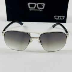 Cartier – CA130 – 57 – Silver Green Gradient – Metal – Sunglasses – Unisex