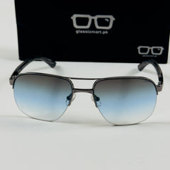 Cartier – CA130 – 57 –  Blue Gradient – Metal – Sunglasses – Unisex