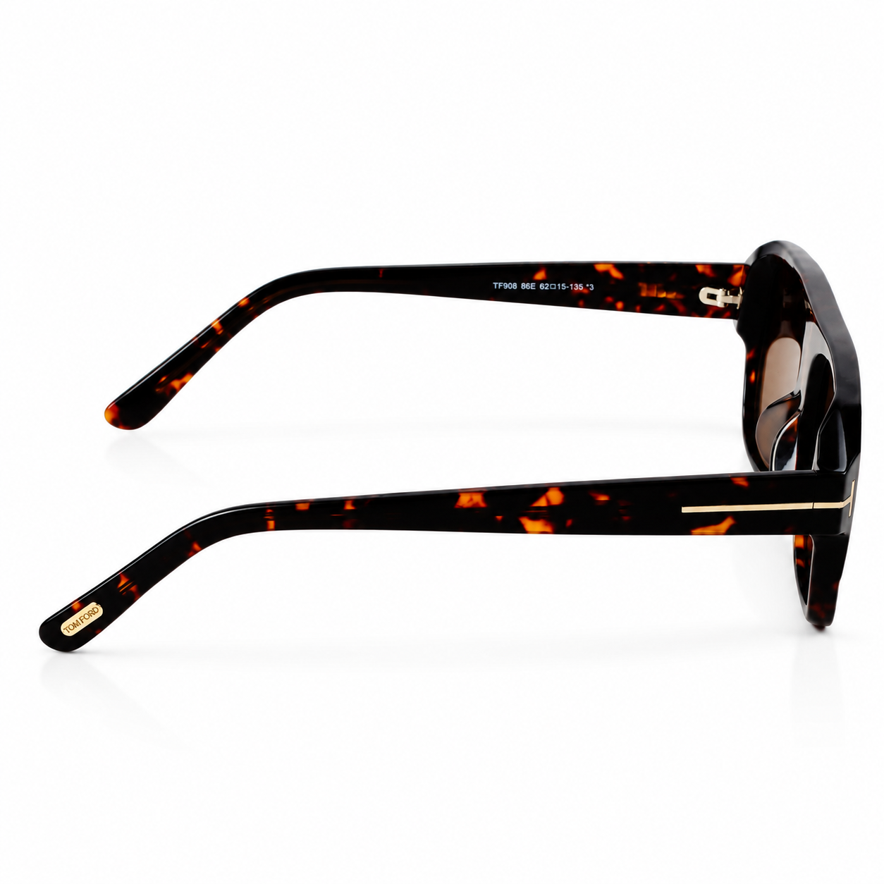 Tom Ford – 908 - 62 – Tortoise –  Acetate - Sunglasses – Unisex - Premium