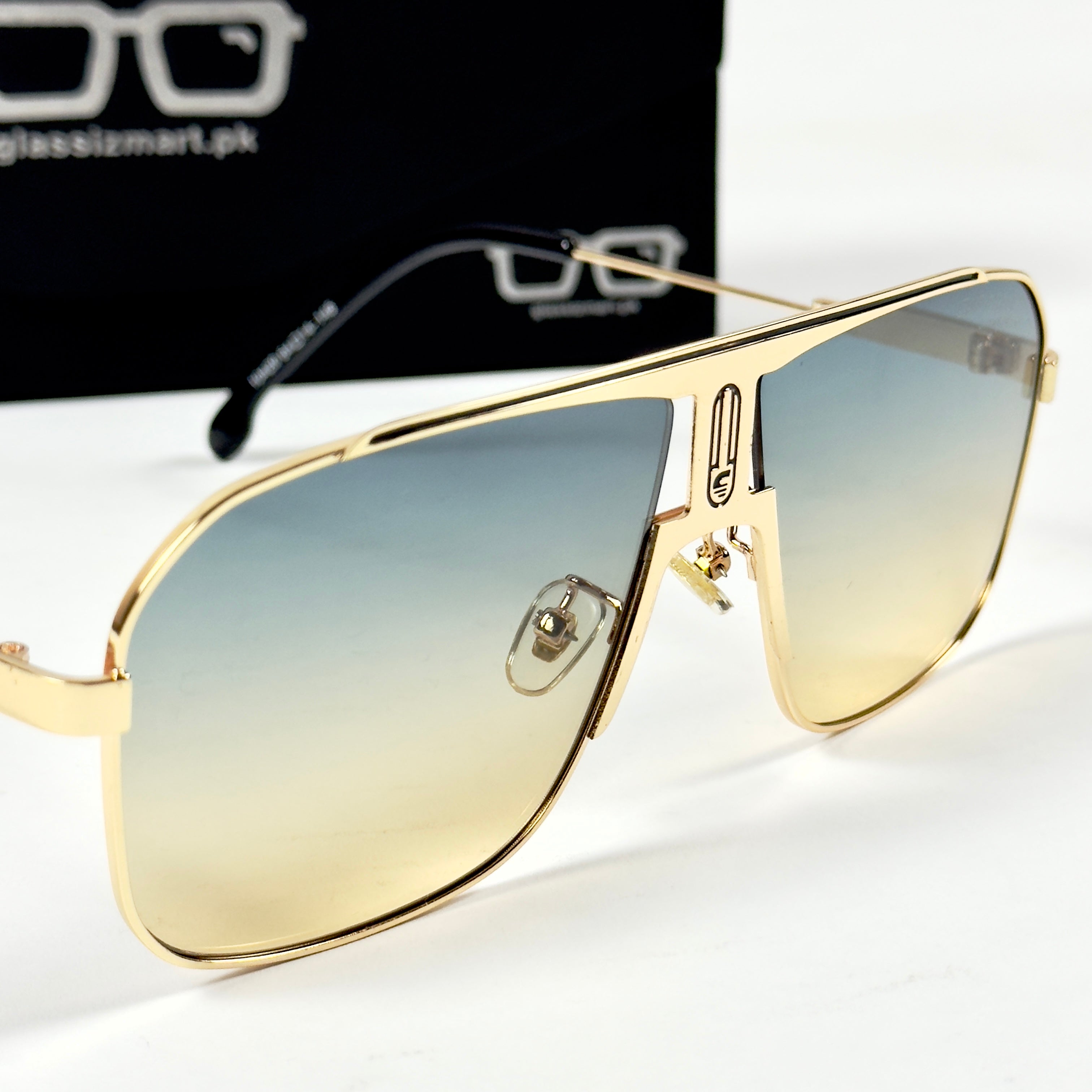 Carrera – 10420 - 64 – Golden Multi - Metal - Sunglasses – Unisex