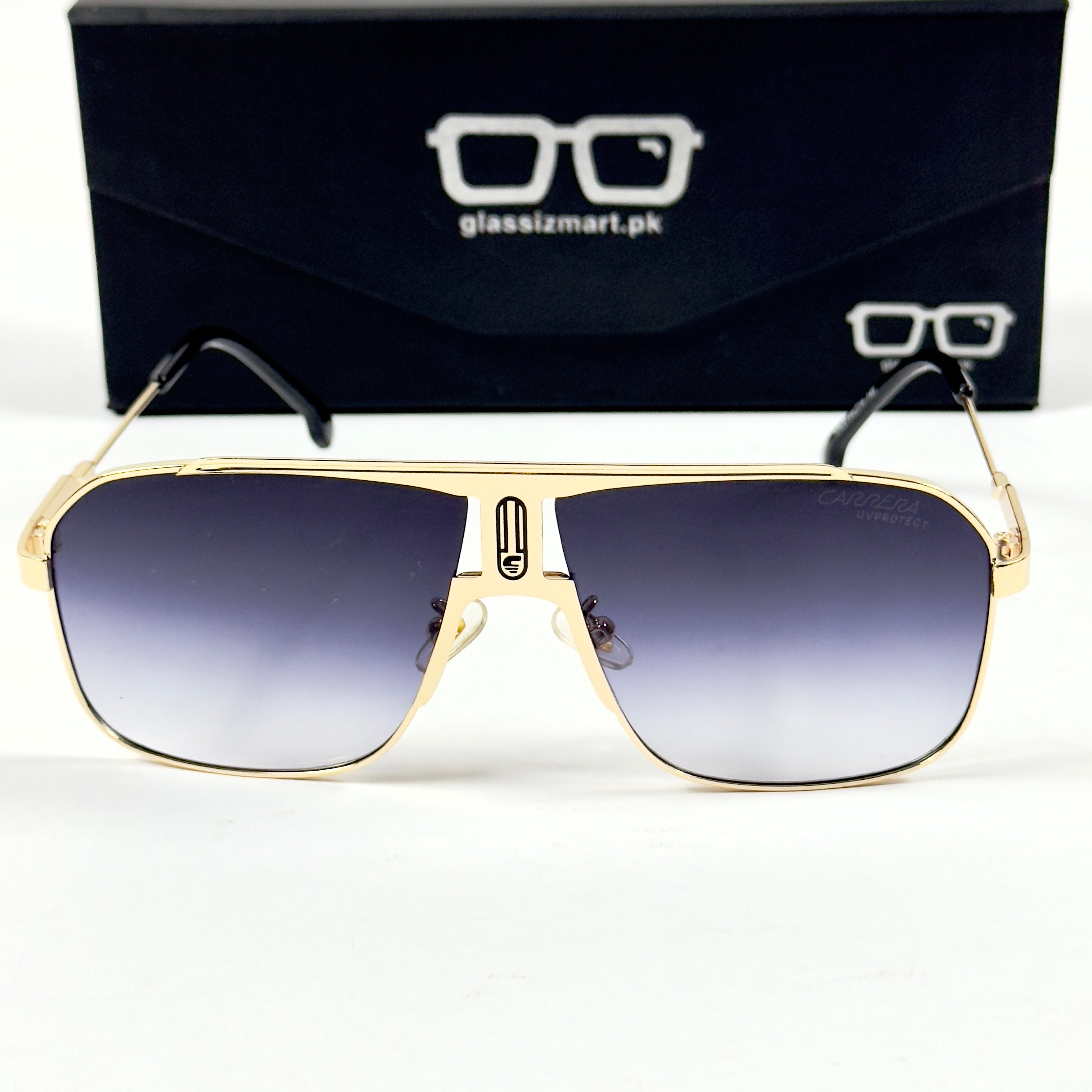 Carrera - Golden Black Gradient– 10420 - 64 - Metal - Sunglasses – Unisex