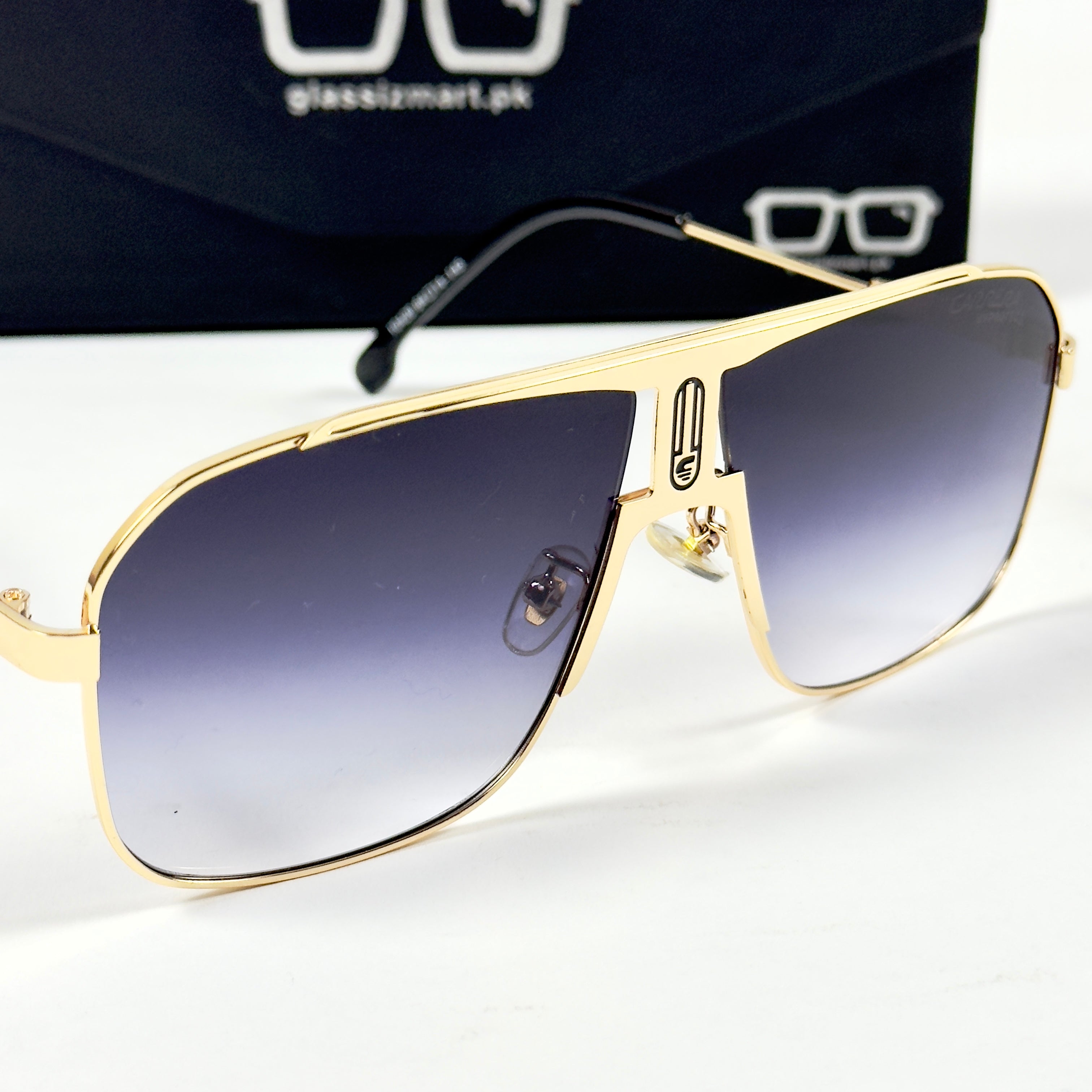 Carrera - Golden Black Gradient– 10420 - 64 - Metal - Sunglasses – Unisex