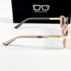 Lacoste – 58501 – 56 – Pink – Metal – Sunglasses – Unisex