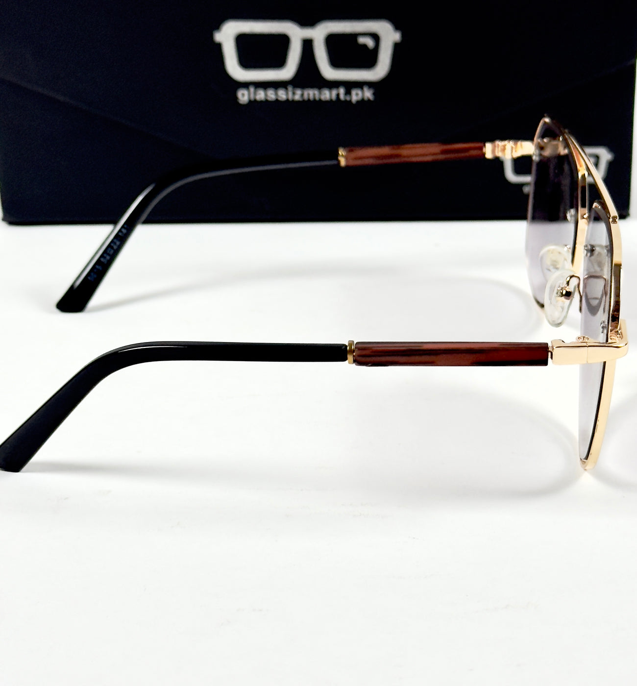 Cartier – 5015 – 52 – Golden Black Gradient – Metal – Sunglasses – Unisex