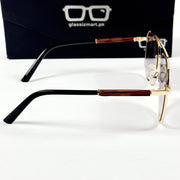 Cartier – 5015 – 52 – Golden Black Gradient – Metal – Sunglasses – Unisex