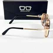 Dita – 77 – 48 – Golden Black – Metal – Sunglasses – Unisex
