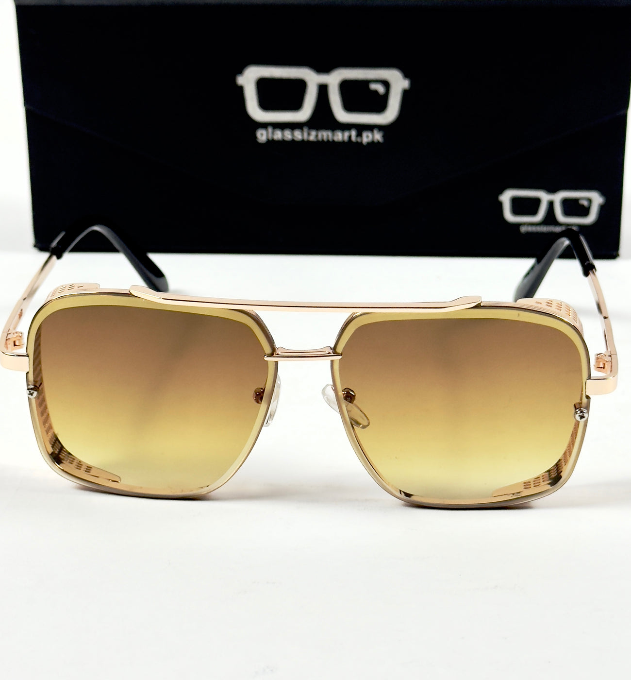 Dita – 77 – 48 – Golden Brown – Metal – Sunglasses – Unisex