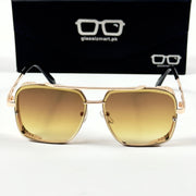 Dita – 77 – 48 – Golden Brown – Metal – Sunglasses – Unisex