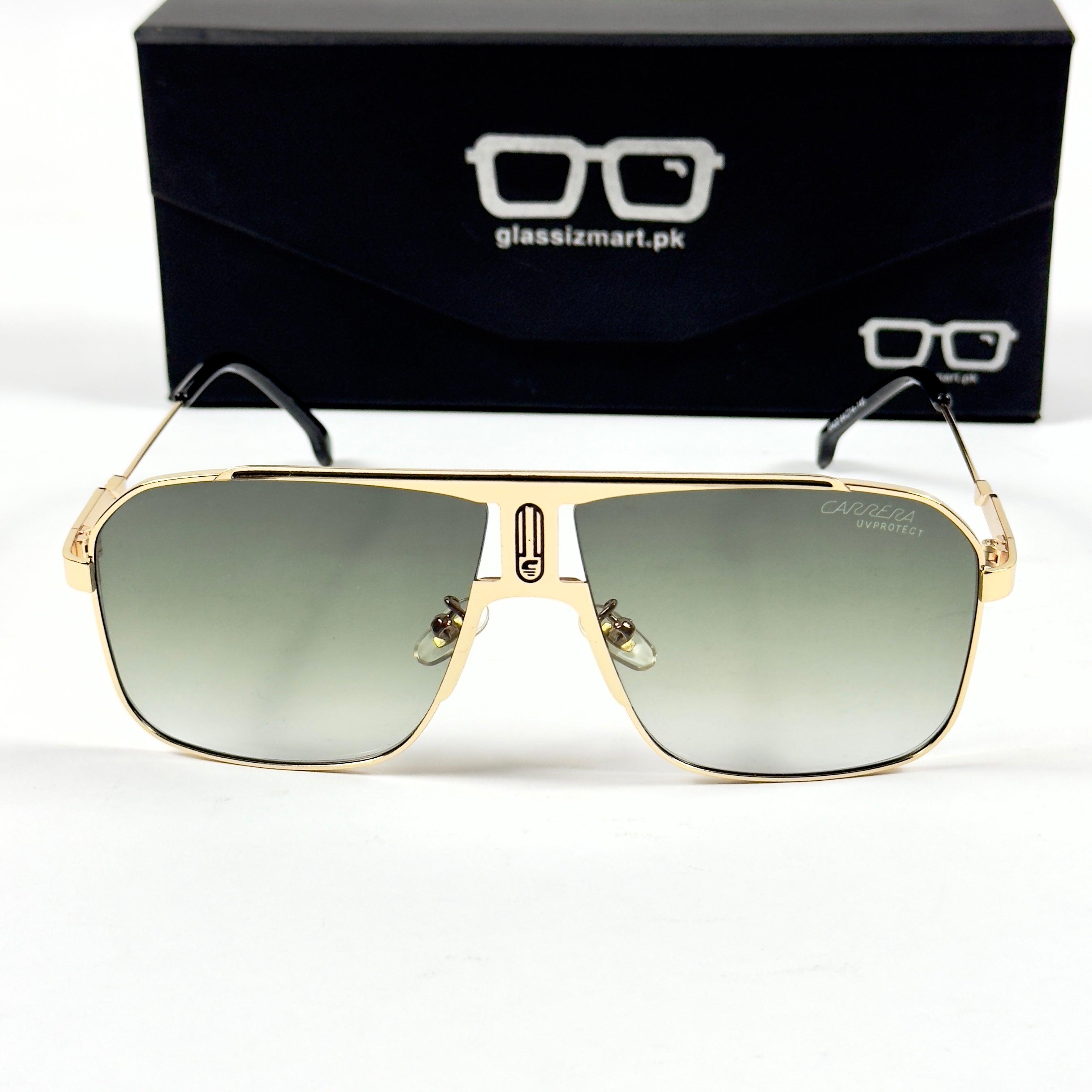 Carrera - Golden Green – 10420 - 64 - Metal - Sunglasses – Unisex
