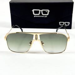 Carrera - Golden Green – 10420 - 64 - Metal - Sunglasses – Unisex