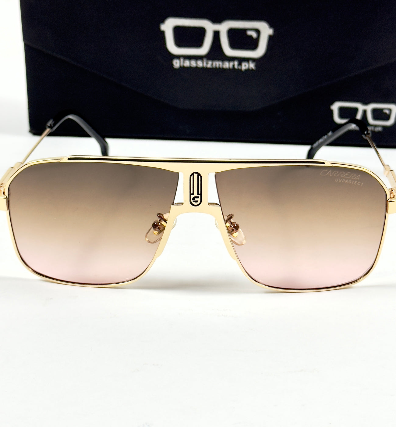 Carrera - Golden Pink – 10420 - 64 - Metal - Sunglasses – Unisex