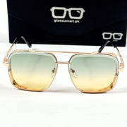 Dita – 77 – 48 – Golden Multi – Metal – Sunglasses – Unisex